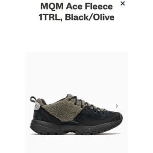 Merrell  MQM Ace Fleece 1TRL, Black/Olive, Hiking Shoes 10.5